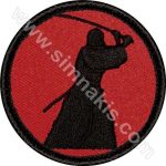 Ninja Embroidered Patch (8x8 cm)