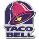 Taco Bell Embroidered Patch (9x7.5 cm)