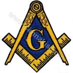G Cetvel Pergel Embroidered Patch (10x9.5 cm)