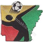 Football Embroidered Patch (8x8 cm)