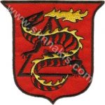 Dragon Embroidered Patch (9x9 cm)