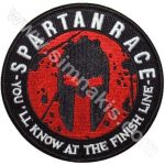 Spartan Race Embroidered Patch (9x9 cm)