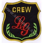 Crew Logo Embroidered Patch (10x10 cm)