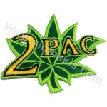 2Pac Embroidered Patch (13x10 cm)
