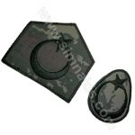 Non-Commissioned Officer Camouflage Hat Badge 2 Pieces