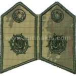 Transportation Officer & NCO Camouflage Spolet Embroidery