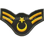 External Non-Commissioned Officer Sergeant Rank Embroidery – 1 Pair
