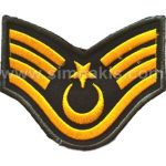External Non-Commissioned Officer Staff Sergeant Rank Embroidery – 1 Pair