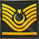 External Non-Commissioned Officer Chief Sergeant Rank Embroidery – 1 Pair
