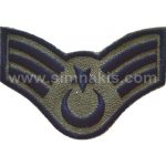 Aviation Senior Sergeant Internal Rank Embroidery
