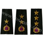 Infantry Staff Officer (Kumay) Rank Epaulet Embroidery