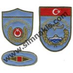 Customs Protection Emblem Embroidery Patch Set (3 Pieces)