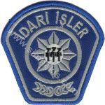 KKTC Administrative Affairs Police Emblem Embroidery Patch (7x7 cm)