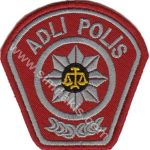 KKTC Judicial Police Emblem Embroidery Patch (7x7 cm)
