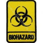 Biohazard Radiology Hazard Chemical Embroidered Patch (9x6.5 cm)