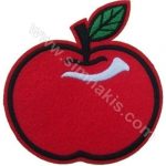 Apple Embroidered Patch (9x9 cm)