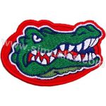 Crocodile Embroidered Patch (10x6.5 cm)