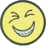 Emoji Embroidered Patch (8x8 cm)