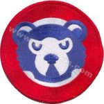 Bear Emblem Embroidered Patch (8x8 cm)