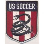 US Soccer Emblem Embroidered Patch (7x9 cm)