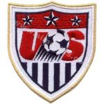 US Soccer Emblem Embroidered Patch (7x8 cm)