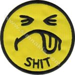 Shit Embroidered Patch (8x8 cm)