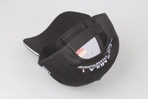 Formula 1 Embroidered Hat (Adjustable with Velcro Strap) - Görsel 2
