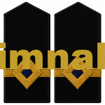 Seaman Captain Yacht Engine Officer Epaulets 1 Pair 12×6 cm