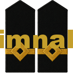 Seaman Captain Yacht Watch Officer Epaulet 1 Pair 12x6 cm