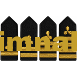 Naval Epaulettes Gold Braid Embroidery 1 Pair (1-2-3-4 Braid Stripes)