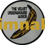 The Velvet Banana Embroidered Patch 9x9 cm