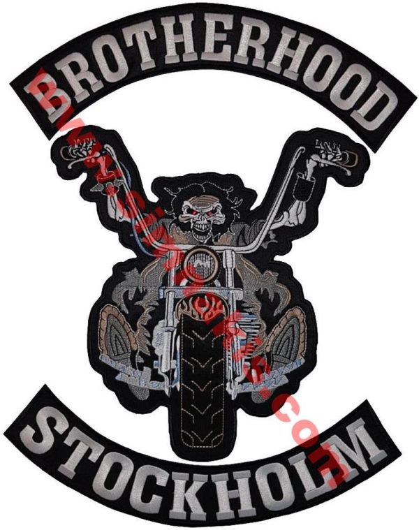 The Brotherhood Stockholm Embroidery Patch Set - Görsel 2