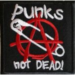 Punks Not Dead Patch Application (7.5 x 7.5 cm)