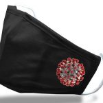 Covid-19 Corona Logo Double-Sided Printed Washable Mask