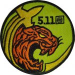 5.11 Fleet Command Embroidery Patch Application