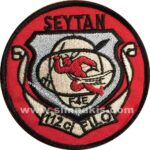 112. Filo Şeytan Embroidery Patch Application (9 x 9 cm)