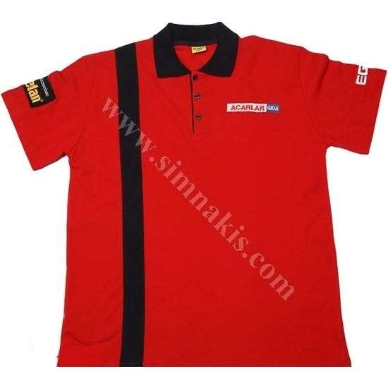Acarlar Gıda lacoste polo yaka tişört (t-shirt) üzerine nakış işleme uygulaması Acarlar Gida lacoste polo yaka tisort t shirt uzerine nakis isleme uygulamasi