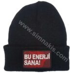 "This Energy is for You!" Embroidery Patch Application on Beanie