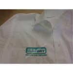 Embroidery Application on "Eco Dry Kuru Temizleme" Shirt
