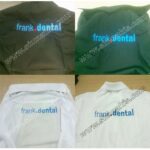 Embroidery Application on "Frank.Dental" Shirt