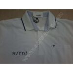 Haydi Embroidery Application on Polo Shirt