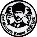 Mustafa Kemal Atatürk Embroidered Patch – 9x9 cm