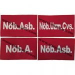 Military Duty Armband Embroidered Patch – 6x10 cm (1 Piece)