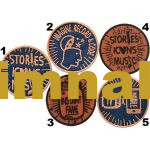 Storeies Magine Record Code Stores Icons Music Instant Fame TV Mobile Embroidered Patch – 6x6 cm