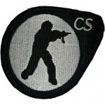 CS Counter Strike Embroidered Patch 7x9 cm