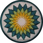 BP Gasoline Diesel Embroidered Patch (6x6 cm)
