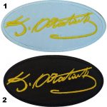 Mustafa Kemal Atatürk Signature Embroidered Patch (4.5x9 cm)