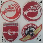 Turkish Stars Embroidered Patch (4 Models)