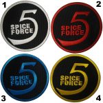 Spice Force 5 Embroidered Patch (9x9 cm)