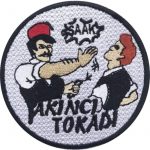 Akıncı Tokadı Embroidered Patch (9.5x9.5 cm)